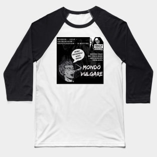 Mondo Vulgare logo Baseball T-Shirt